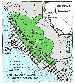 Map of the Tomales watershed, Marin County, CA
